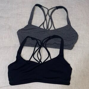 Two pack Free To Be LuluLemon bras